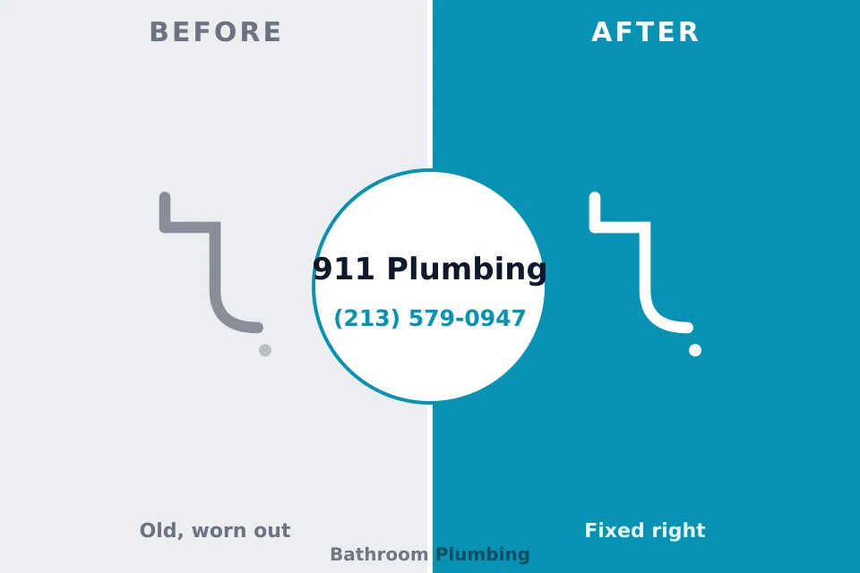 Before and after: plumbing company Pelican Marsh, FL